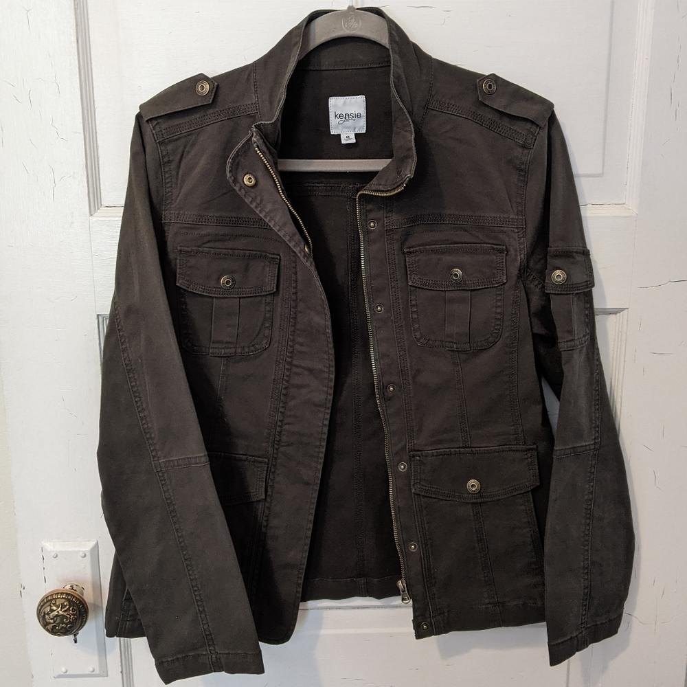 Kensie Jeans Utility Jacket ~ $35